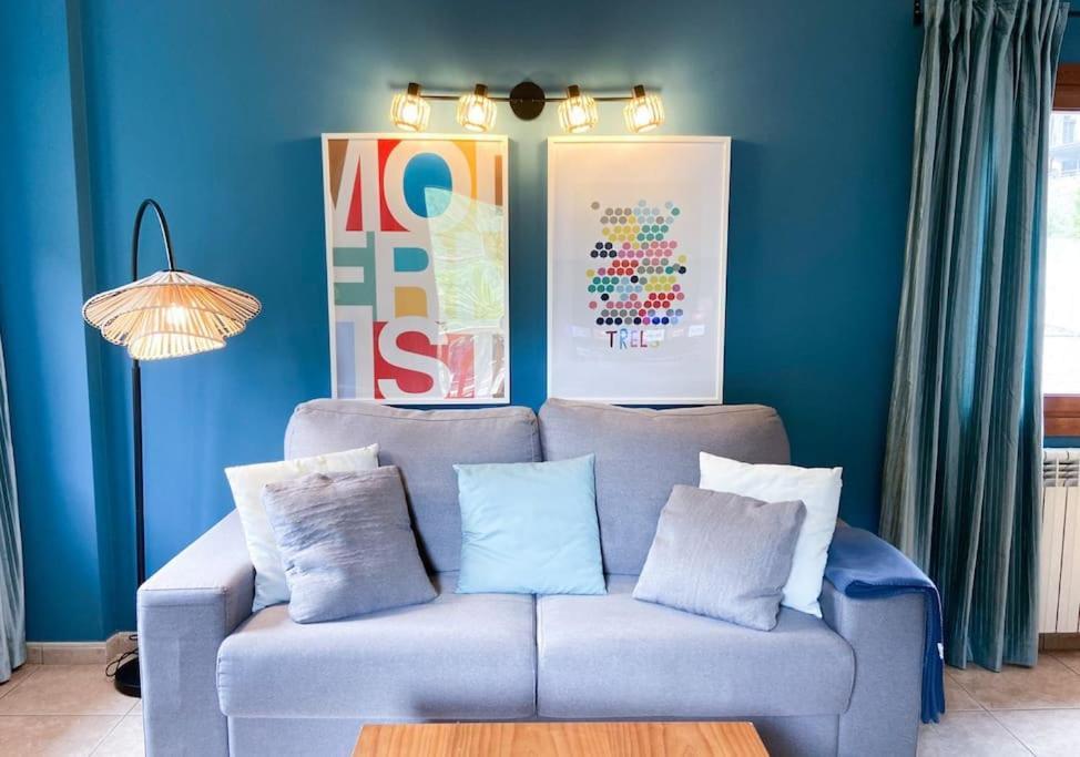 Unico Piso Colorido Y Divertido En Ransol - Increibles Vistas Al Rio Y Naturaleza - Ideal Familias L By Bonesvacances 安道尔城 外观 照片